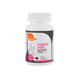 Mighty Mini prenatal DHA supplement bottle with white cap and illustrated label