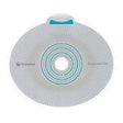 Ostomy barrier with adhesive, pre-cut stoma opening, medical supply product