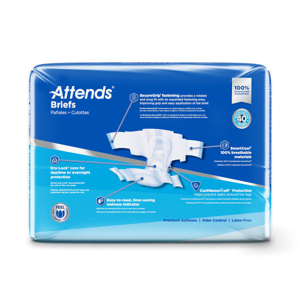 Attends Briefs, Ultimate Absorbency, Regular
