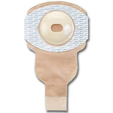 Medical ostomy pouch with adhesive barrier for stoma care and chronic condition support