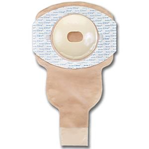 Medical ostomy pouch with adhesive barrier for stoma care and chronic condition support