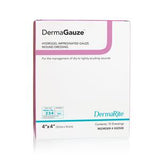 Box of DermaGauze hydrogel impregnated gauze wound dressing, 4x4 inch, 15 dressings