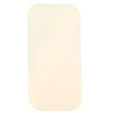 rectangular medical adhesive bandage on white background
