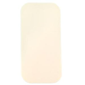 rectangular medical adhesive bandage on white background