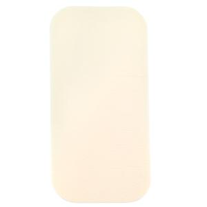 rectangular medical adhesive bandage on white background