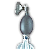 Manual resuscitator bag valve mask for emergency respiratory support