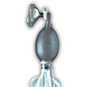 Manual resuscitator bag valve mask for emergency respiratory support