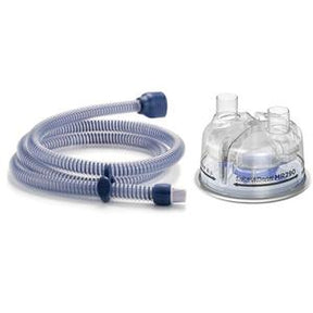 Medical humidifier chamber and flexible breathing tube for respiratory therapy
