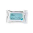 Package of disposable skin cleansing wipes for medical use on a white background.