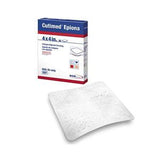 Cutimed Epiona 4x4 inch collagen wound dressing with product packaging