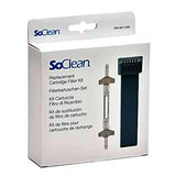 SoClean replacement cartridge filter kit box for CPAP machine with filter and check valve