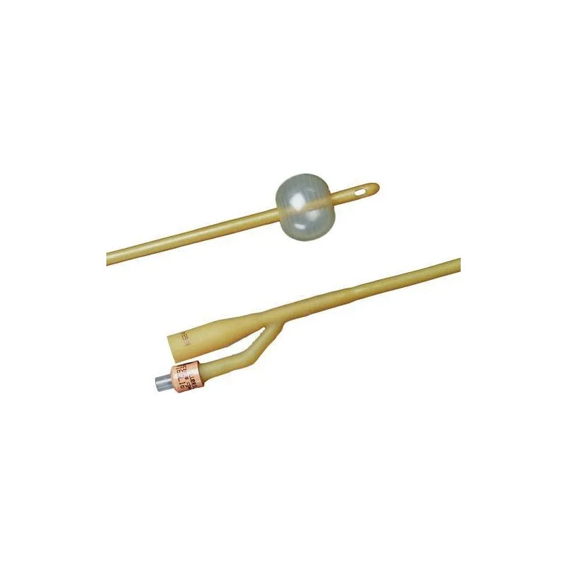 Bard Lubricath Latex Foley Catheter, 2-way, 18 Fr, 30cc