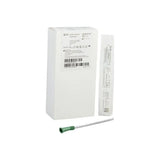 BD intermittent catheter box with sterile catheter and green tip for medical use