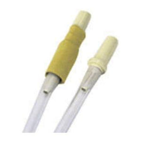 Sterile latex and silicone urinary catheters with connectors for medical use