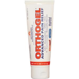 Orthogel Advanced Pain Relief gel tube for targeted pain relief, 4 oz size