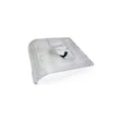 Clear rectangular CPAP humidifier water chamber lid with black tube connector