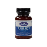 Nu-Hope adhesive bottle for medical use with blue label, cat no. 2400, 4 fl oz