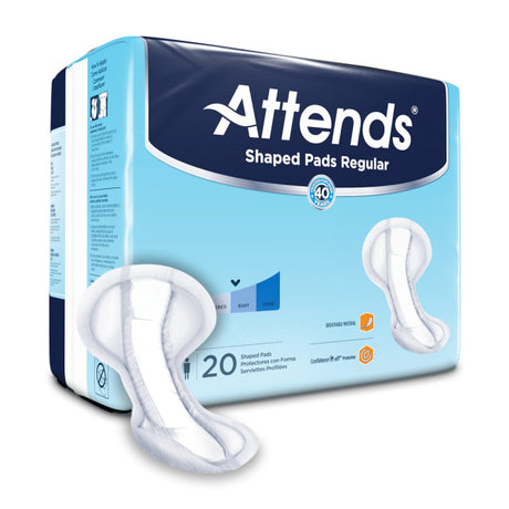 Attends Shaped Pads, Day Regular- Replaces Item 48spdr