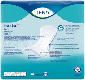 TENA ProSkin Overnight Bladder Leakage Pad for Women, Heavy Absorbency, 16"