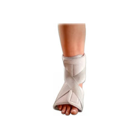 Medical ankle foot orthosis with adjustable straps for foot support