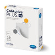 ColActive Plus Ag collagen matrix dressing with silver, 4.4 x 4.4 inch, 10 count box