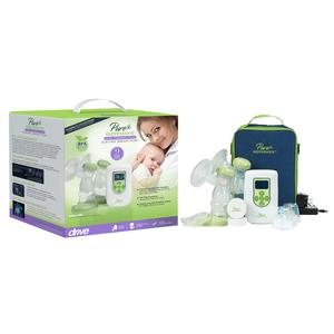 Pure Expressions Double Electric Plus Breast Pump With Designer Carry Bag
