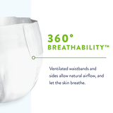 Prevail Per-Fit 360 Incontinence Briefs, Maximum Plus Absorbency, Size 3