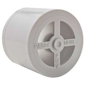 Passy Muir tracheostomy speaking valve, white, for respiratory medical use