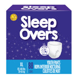 SleepOvers by Cuties, Bedwetting Incontinence Underwear for Girls and Boys, X-Large 85-140 lbs