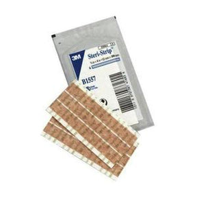 3M Steri-Strip wound closure strips with packaging for medical supply use