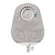 Drainable grey ostomy pouch with filter and clamp for medical supplies home delivery