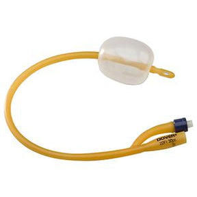 Sterile Foley catheter with inflation balloon for home urinary care, medical supplies