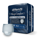 Attends Sleep Comfort™ Premium Overnight Underwear, 2X-Large