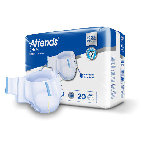 DDP40 - Attends Brief, Extra Heavy Absorbency, XL