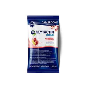 Glytactin Build Raspberry Lemonade medical supplement packet for chronic condition nutrition