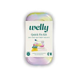 Welly Quick Fix Kit portable first aid kit with assorted bandages and ointments in tin