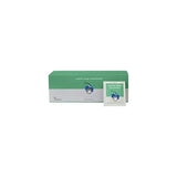 Box of castile soap towelettes with individually wrapped wipe, medical hygiene supplies