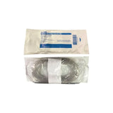 Sterile medical suction tube in clear packaging for home healthcare supply