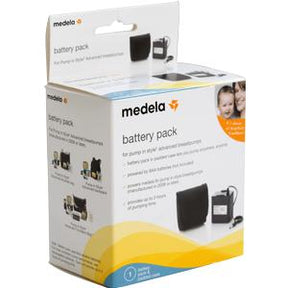 Medela battery pack box for advanced breast pumps, home medical supplies, product packaging
