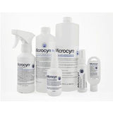 Microcyn medical wound care products in assorted bottles for home medical supplies