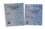 Vitale hydrogel impregnated medical dressing sterile packaging, wound care supplies