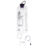 Vesco top-fill enteral feeding bag with tubing for medical nutrition delivery