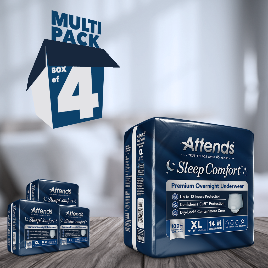 Attends Sleep Comfort™ Premium Overnight Underwear, X-Large