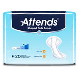 Attends Shaped Pads, Super - Replaces Item 48sps