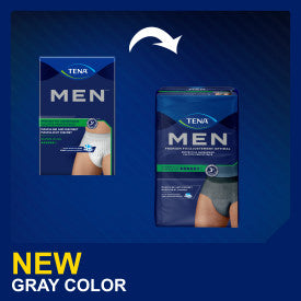 TENA MEN Maximum Plus Premium Fit Incontinence Underwear, Heavy Absorbency, L/XL
