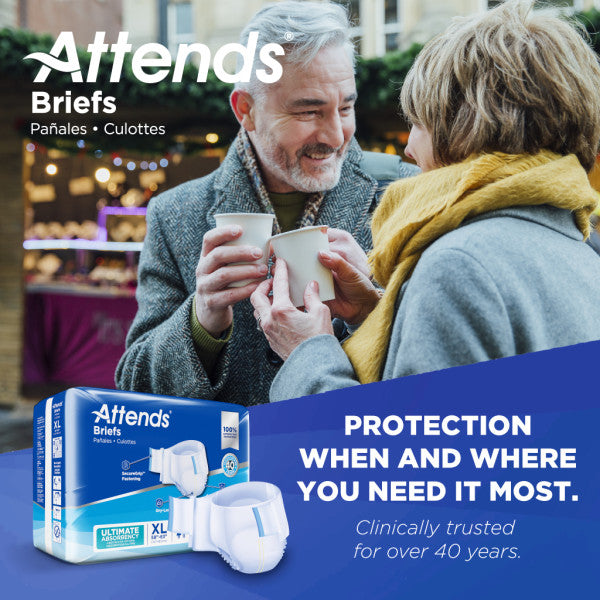 Attends Briefs, Ultimate Absorbency, XL