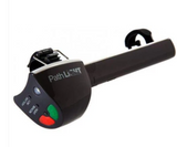 Path Light cane accessory with buttons for guidance and increased visibility
