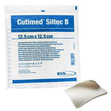 Cutimed Siltec B silicone wound dressing 12.5 x 12.5 cm with sterile packaging