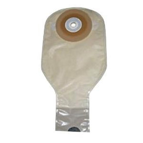 Medical ostomy bag with adhesive barrier for home care and chronic condition support
