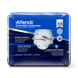 Attends Overnight Underwear, Large
